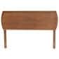 Baxton Studio Laurien King Panel Headboard in Ash Walnut, , large
