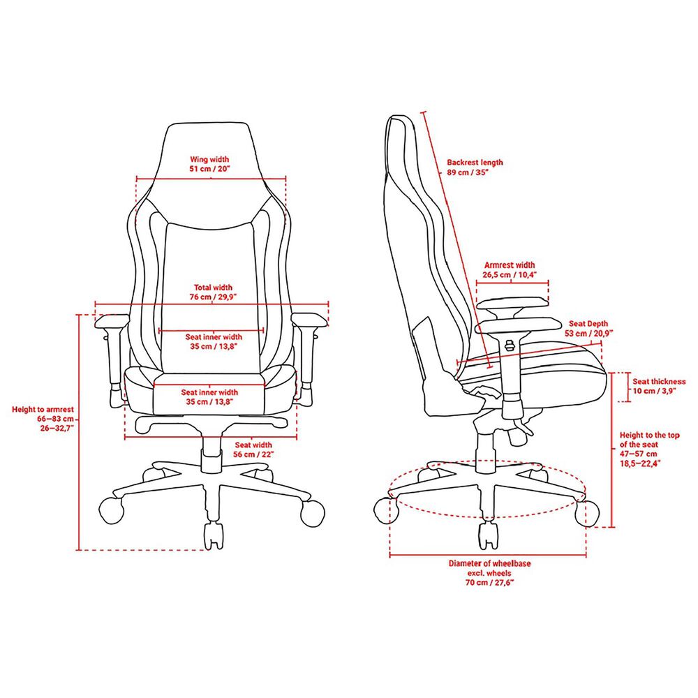 Arozzi Vernazza XL Soft Fabric Gaming Chair in Dark Grey, , large