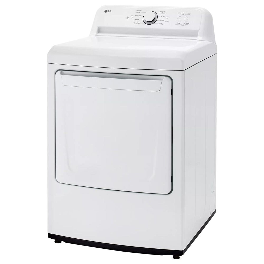 LG 7.3 Cu. Ft. Smart Gas Dryer with Sensor Dry in White, , large