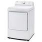 LG 7.3 Cu. Ft. Smart Gas Dryer with Sensor Dry in White, , large