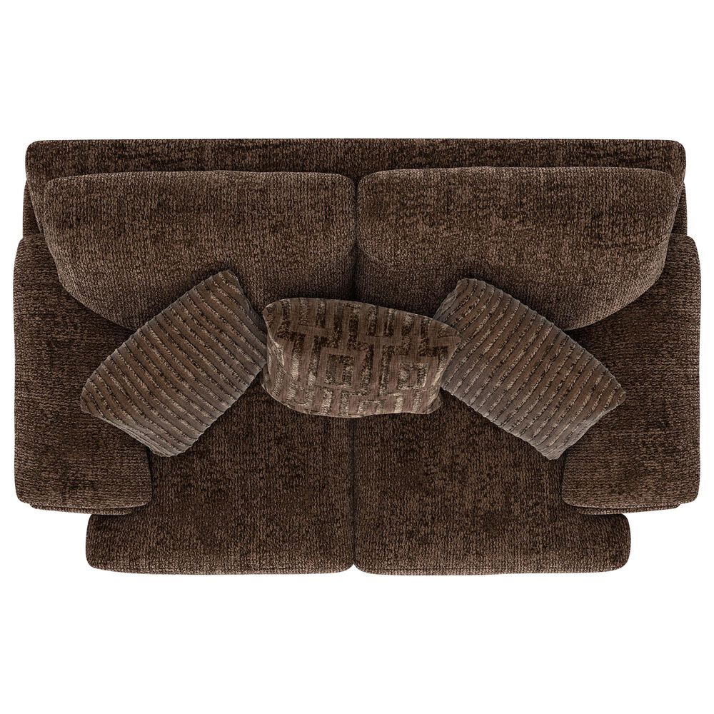 Jackson Furniture Jaden Stationary Loveseat in Cocoa, , large