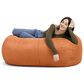 Jaxx 4" Lounger Bean Bag in Mandarin, , large
