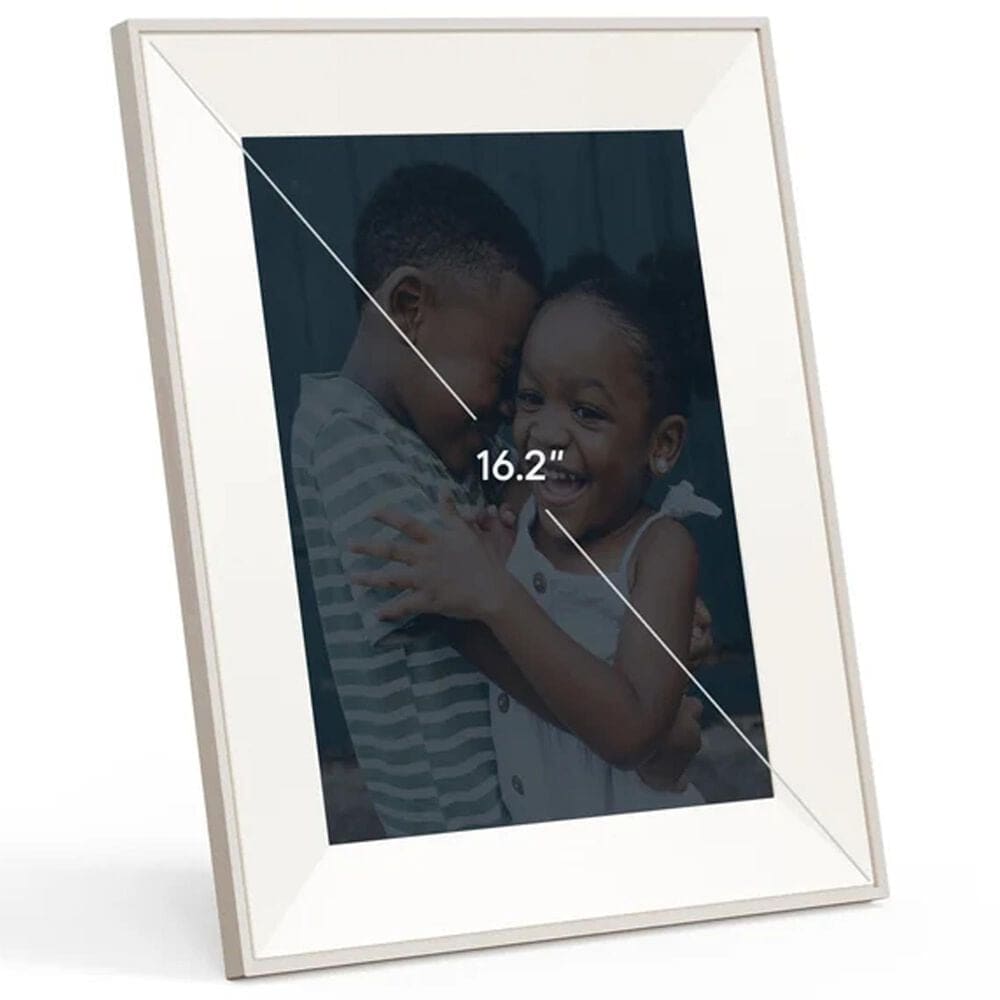 Aura Aspen 12" Digital Picture Frame in Matted Clay, , large