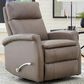 Simeon Collection Bristol Manual Swivel Glider Recliner in Graphite, , large