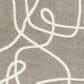 Surya Rodos Abstract 5"3" x 7" Charcoal, White, Sage Area Rug, , large