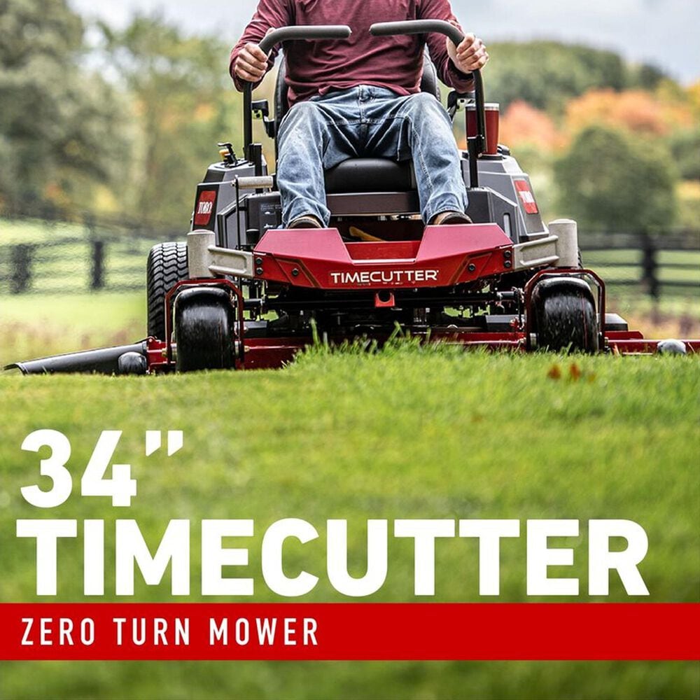 Toro 34&quot; TimeCutter Zero Turn Gas-Powered Riding Lawn Mower with Smart Speed, , large