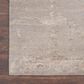Nourison Silk Shadows SHA02 2" x 3" Silver Area Rug, , large