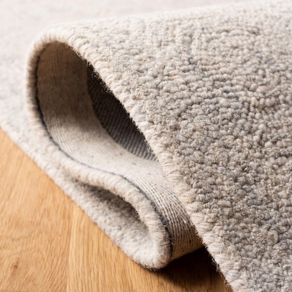 Safavieh Micro-Loop 2&#39;3&quot; x 7&#39; Silver and Grey Runner, , large