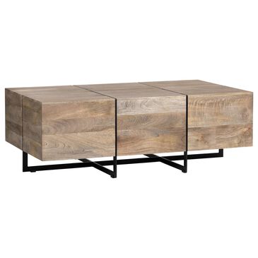 Crestview Collection Brennon Cocktail Table in Natural, , large