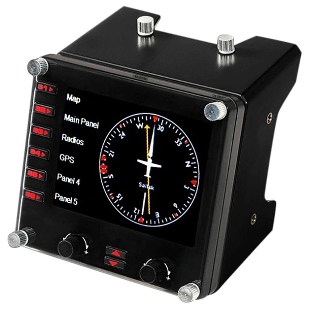 Logitech Saitek Pro Flight Instrument Panel for PC in Black, , large