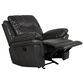 Crystal City Isabella Manual Rocker Recliner in Gray, , large