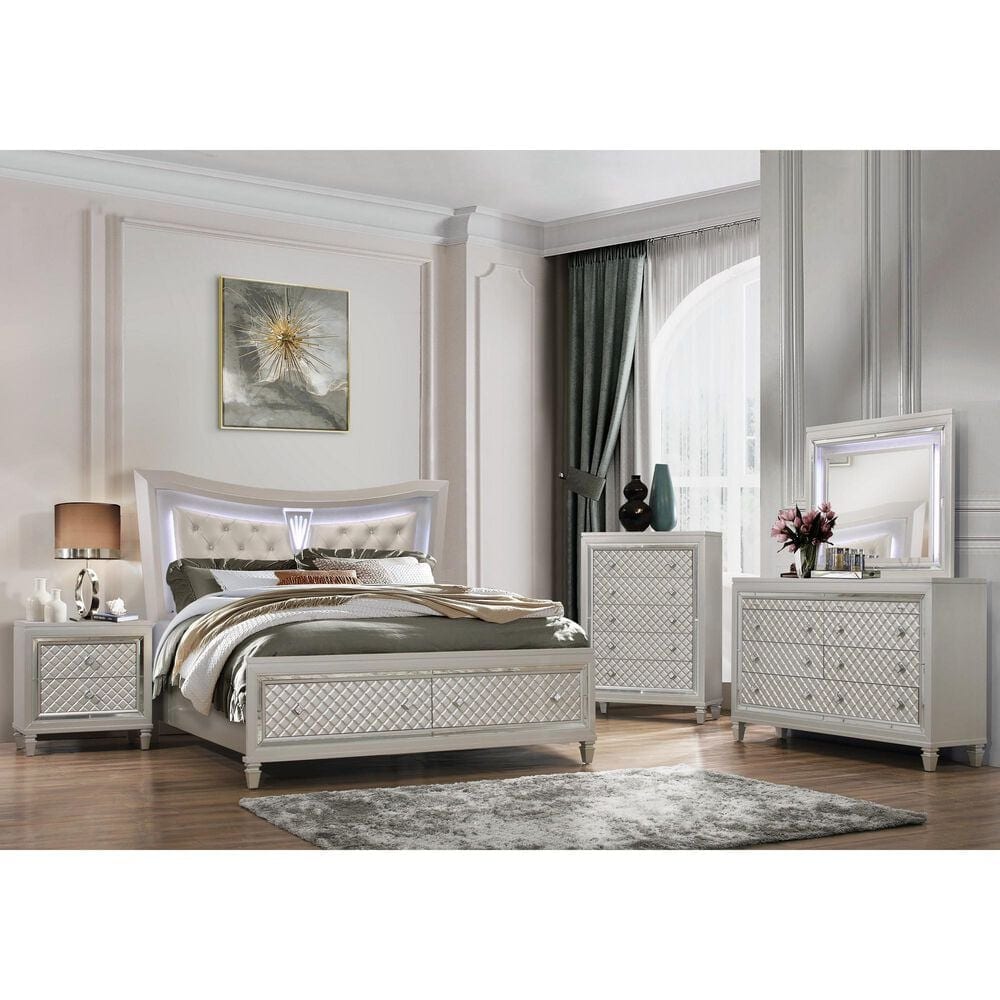 Global Furniture USA Paris King Bed in Champagne, , large