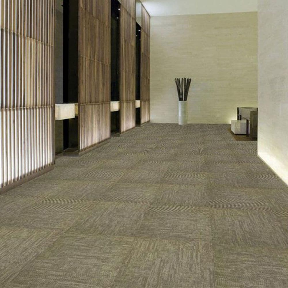 Shaw Carbon Copy 24&quot; x 24&quot; Carpet Tile in Knock-Off, , large