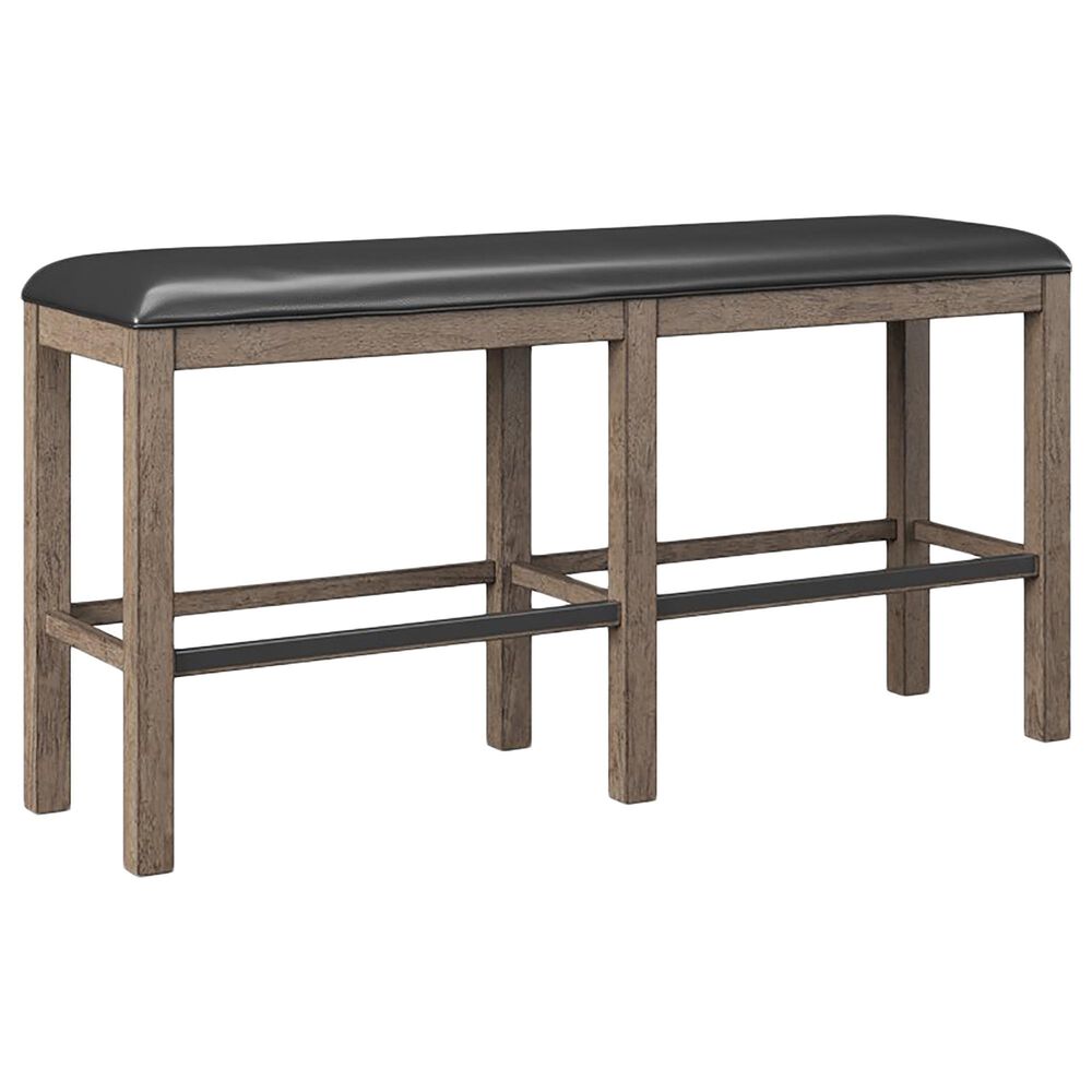Golden Wave Furniture Benton 4-Piece Bar Set in Brown, , large