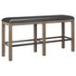Golden Wave Furniture Benton 4-Piece Bar Set in Brown, , large