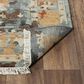 RIZZY Belmont 6" x 9" Dark Grey, Gold and Rust Area Rug, , large