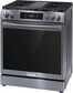 Frigidaire Gallery 30" Front Control Gas Range with Total Convection in Black Stainless Steel, , large