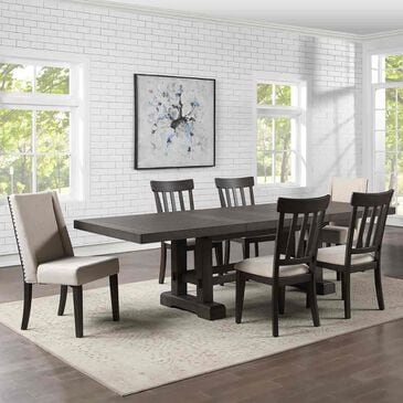 Steve Silver Napa 7-Piece Dining Set in Dusky Cedar, , large