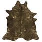 Nourison Couture Hide BR100 5" x 8" Brown and Gold Hide Area Rug, , large