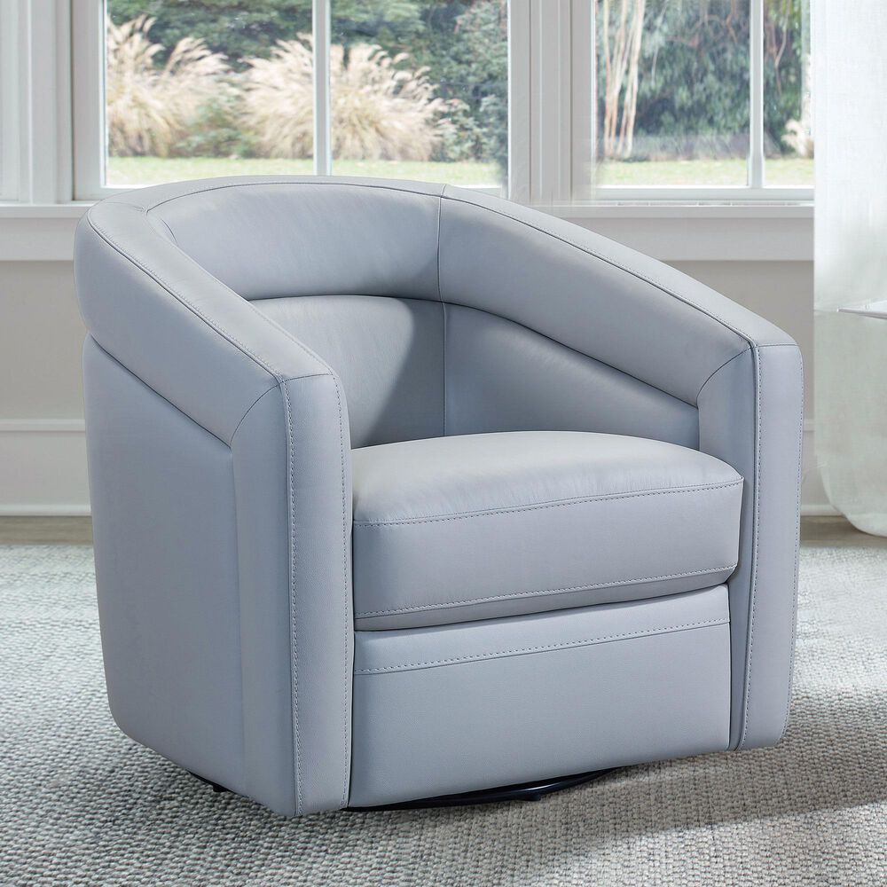 Blue River Desi Swivel Chair in Dove Gray, , large