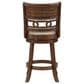 New Heritage Gia 24" Swivel Counter Stool in Cherry, , large