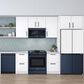 Samsung Bespoke Smart Slide-in Gas Range 6.0 cu. ft. w/ Smart Dial, Air Fry & Wi-Fi in Navy Steel, , large
