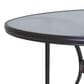 Redline Creation Inc. 45in Round Table in Matte Black, , large