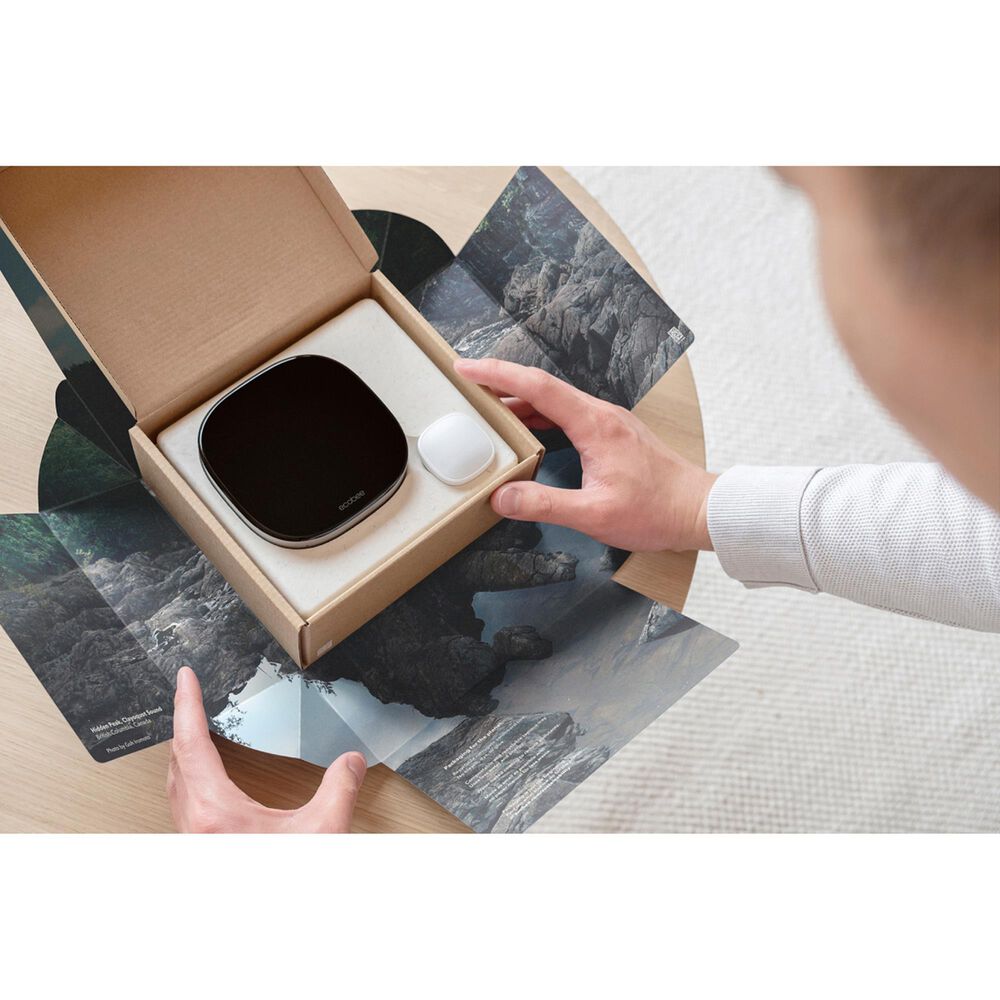 Ecobee Smart Thermostat Premium with SmartSensor in Black, , large