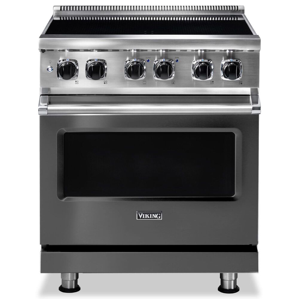 Viking Range 30" Induction Range with 4 Elements in Damascus Gray, , large