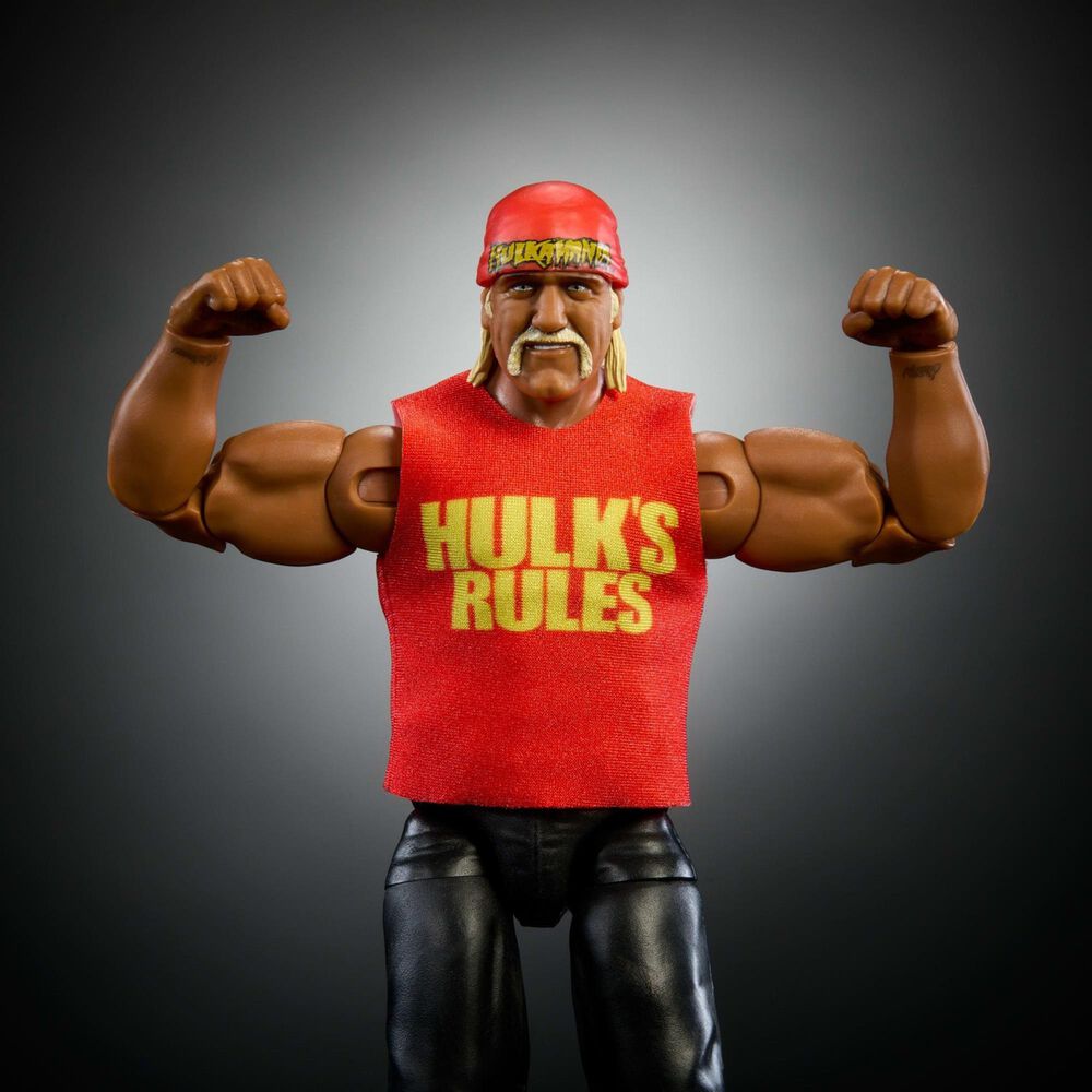 Mattel Elite Premium Live Event Hulk Hogan Action Figure in Multicolor, , large