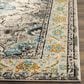 Safavieh Monaco MNC243G-5SQ 5" x 5"  Grey/Light Blue Square Rug, , large