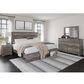 Ashley Ralinksi 4 Piece King Bedroom Set in Gray, , large