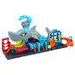 Hot Wheels 1:64 Scale City Ultra Shark Car Wash Station with Color Reveal Toy Car, , large