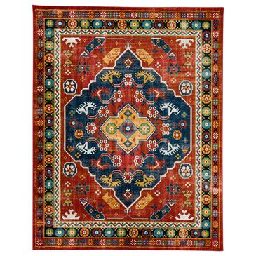 Karastan Kaleidoscope Mozambique 8" x 10" Red, , large