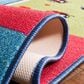 Safavieh Kids Playhouse KPH224M 5" Square Blue and Green Rug, , large