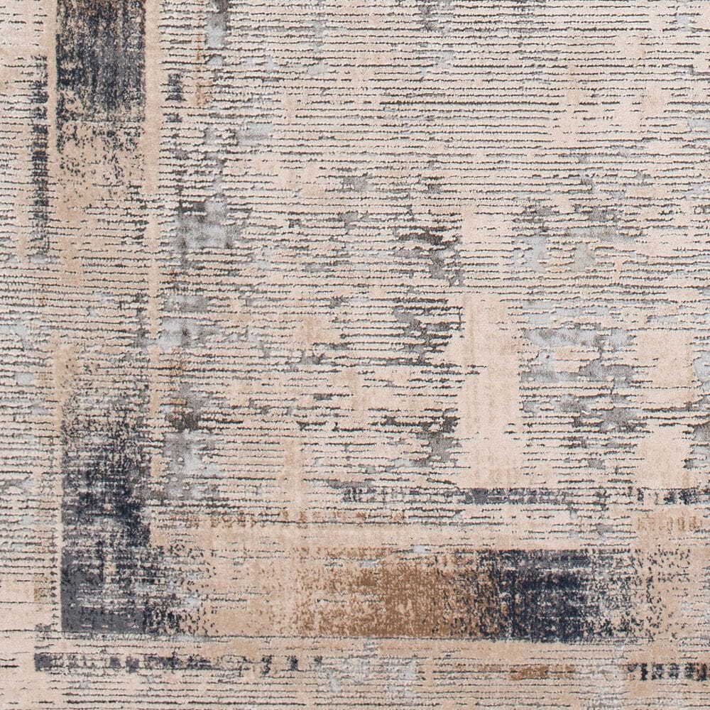 Surya Alpine 5&#39;3&quot; x 7&#39;3&quot; Taupe, Gray, Charcoal and Medium Brown Area Rug, , large
