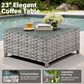HOMLUX 12-Piece Patio Conversation Set in Dark Gray, , large