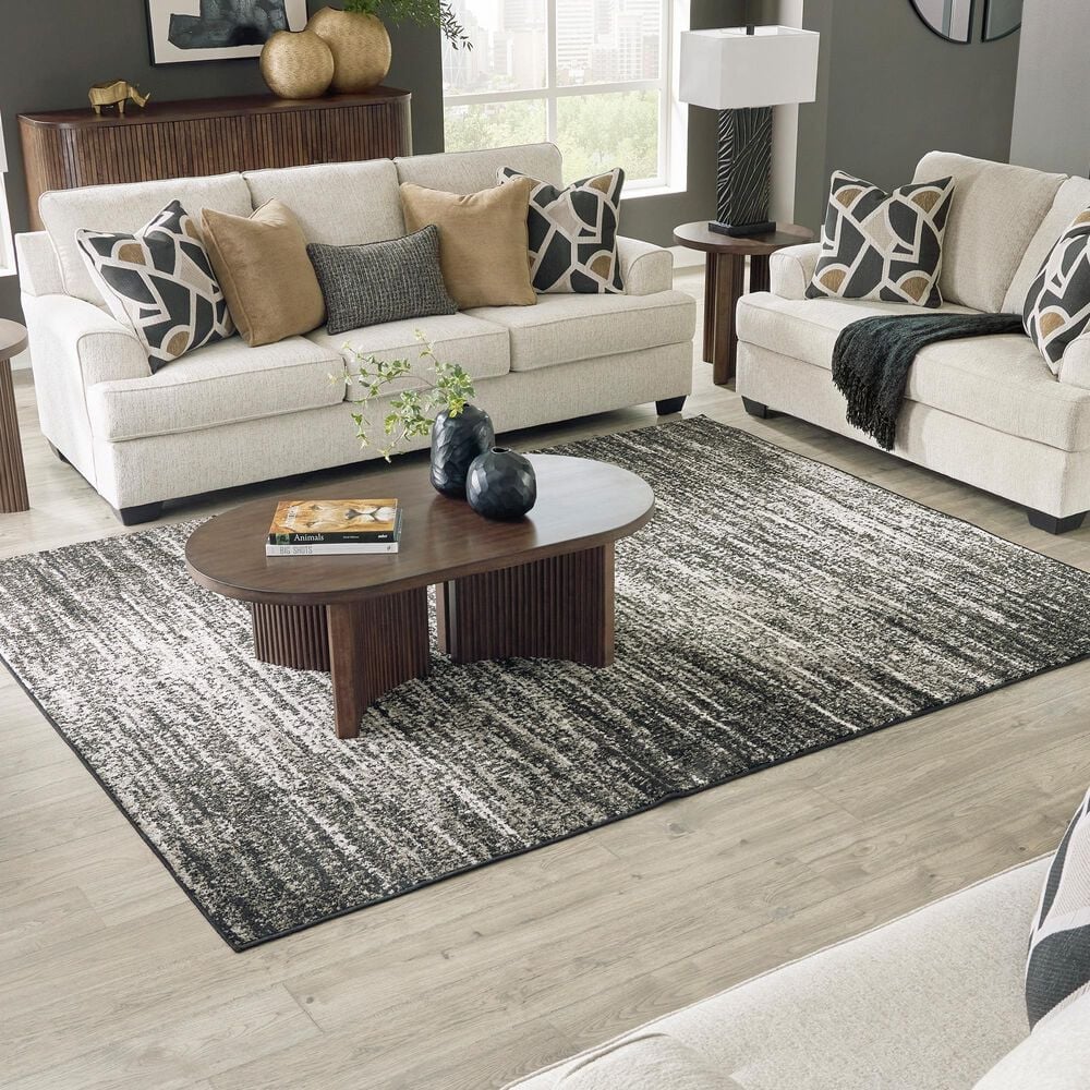 Ashley Heartcort Stationary Sofa in Quartz, , large