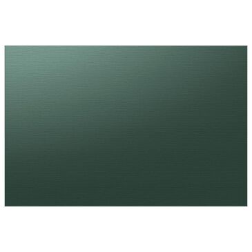 Samsung Bespoke 3-Door French Door Refrigerator Bottom Panel in Emerald Green Steel, , large
