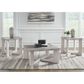 Ashley Garnilly 3-Piece Occasional Table Set in Whitewash, , large