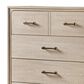 Furniture of America Sandnes 5-Drawer Chest in Light Oak, , large