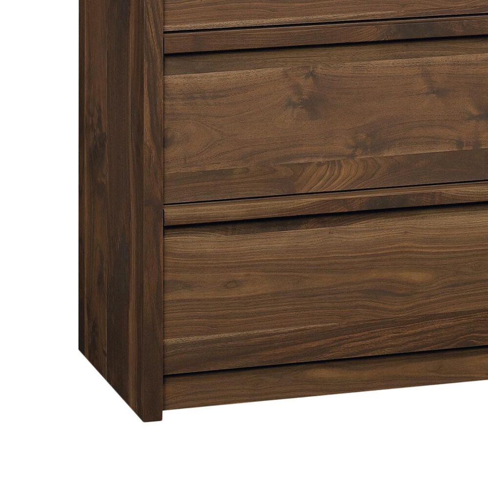 Living Essentials Harvey Park 4 Drawer Chest in Grand Walnut, , large
