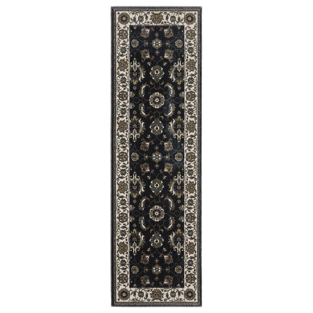 Oriental Weavers Vivian VI03A Blue 2'3" x 7'6" Runner, , large