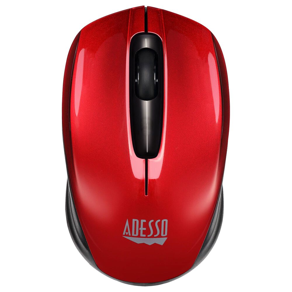 Adesso 2.4GHz Wireless Mini Mouse in Red, , large