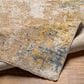 Surya Reina Cream, Light Gray, Light Brown, Tan, Denim and Mustard 7"10" x 10"2" Area Rug, , large