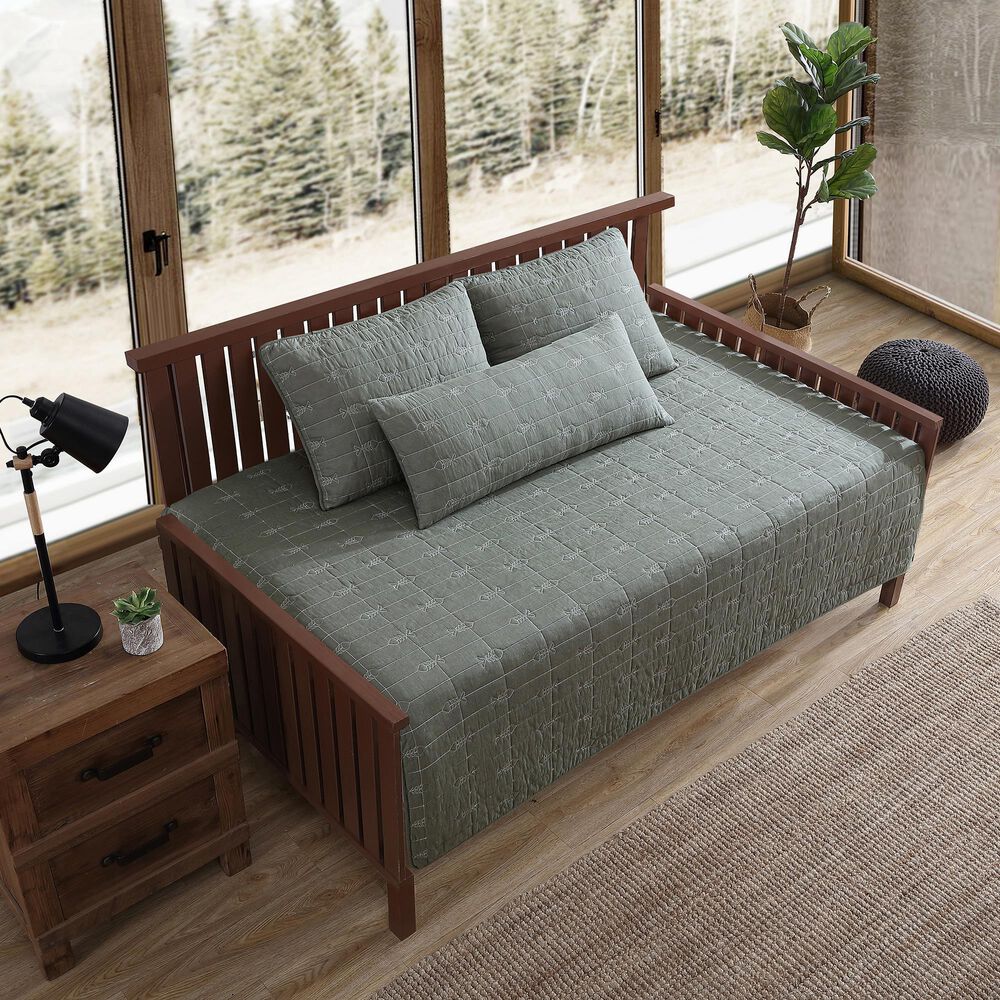 Eddie Bauer Eddie Bauer Troutdale Bonus Daybed Set in Sprig, , large