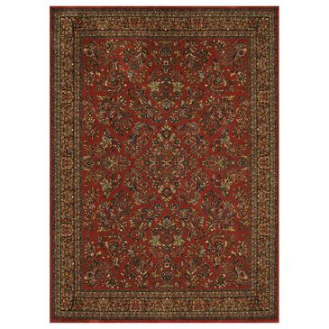 Karastan Spice Market Berdan 91648-30048 2" x 3" Garnet Scatter Rug, , large