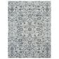 Amer Rugs Alexandria 6"7" Round Light Blue Area Rug, , large