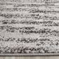 Safavieh Adirondack ADR117A 4" x 6" Black and Silver Area Rug, , large