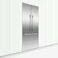 Fisher & Paykel 36" Integrated French Door Panel with 84" High in Stainless Steel, , large